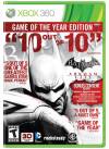 XBOX 360 GAME - Batman: Arkham City Game of the Year Edition (MTX)